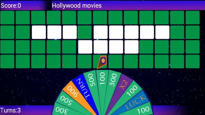 Wheel of words android App screenshot 0